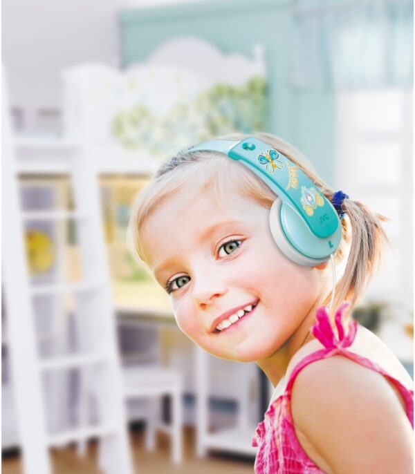Jvc Ha-Kd7-Zne Jvc Kids Tinyphones Headphone Mint Blue - Afbeelding 2