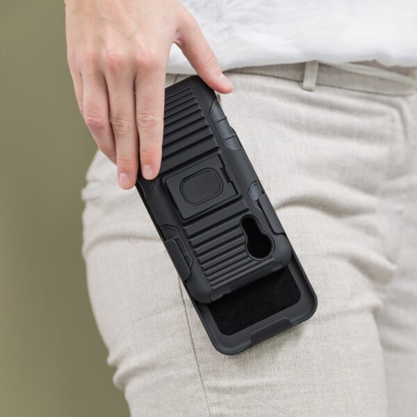 Xccess Combo Holster With Clip Samsung Galaxy Xcover 5 Black - Afbeelding 5