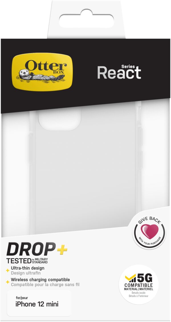 Otterbox React Series Apple Iphone 12 Mini Clear - Afbeelding 7