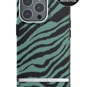 Richmond & Finch Freedom Series One-Piece Apple Iphone 13 Pro Emerald Zebra