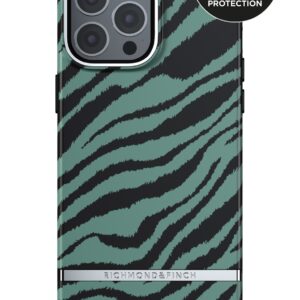Richmond & Finch Freedom Series One-Piece Apple Iphone 13 Pro Max Emerald Zebra
