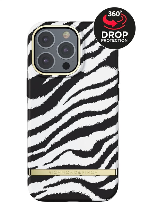 Richmond & Finch Freedom Series One-Piece Apple Iphone 13 Pro Zebra