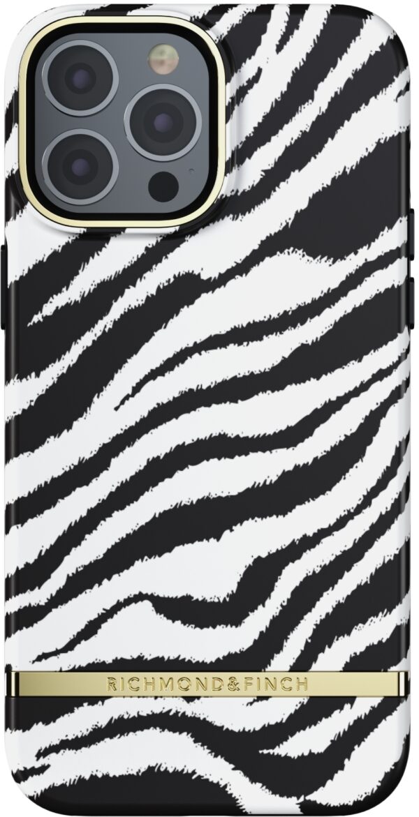Richmond & Finch Freedom Series One-Piece Apple Iphone 13 Pro Max Zebra - Afbeelding 2