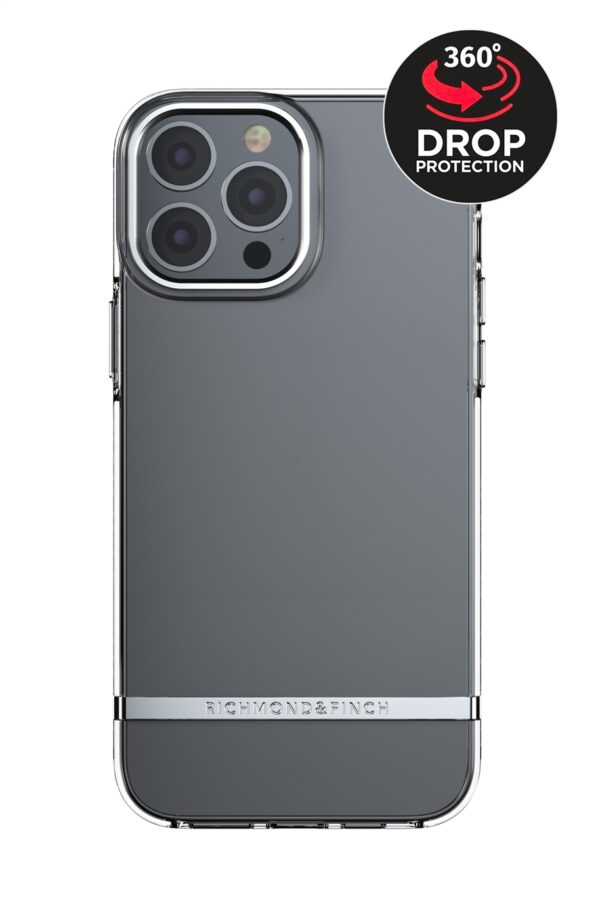 Richmond & Finch Clear Case Collection Apple Iphone 13 Pro Max Transparent/Silver