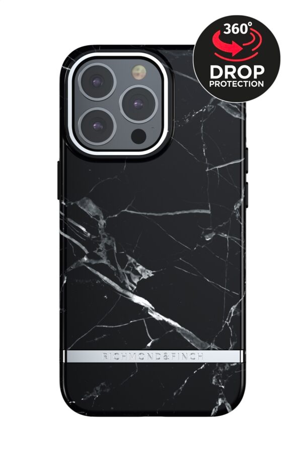 Richmond & Finch Freedom Series One-Piece Apple Iphone 13 Pro Black Marble