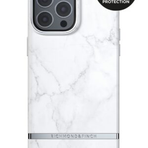 Richmond & Finch Freedom Series One-Piece Apple Iphone 13 Pro Max White Marble