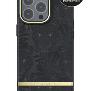 Richmond & Finch Freedom Series One-Piece Apple Iphone 13 Pro Black Tiger