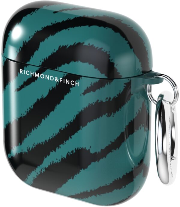 Richmond & Finch Freedom Series Apple Airpod Emerald Zebra - Afbeelding 4