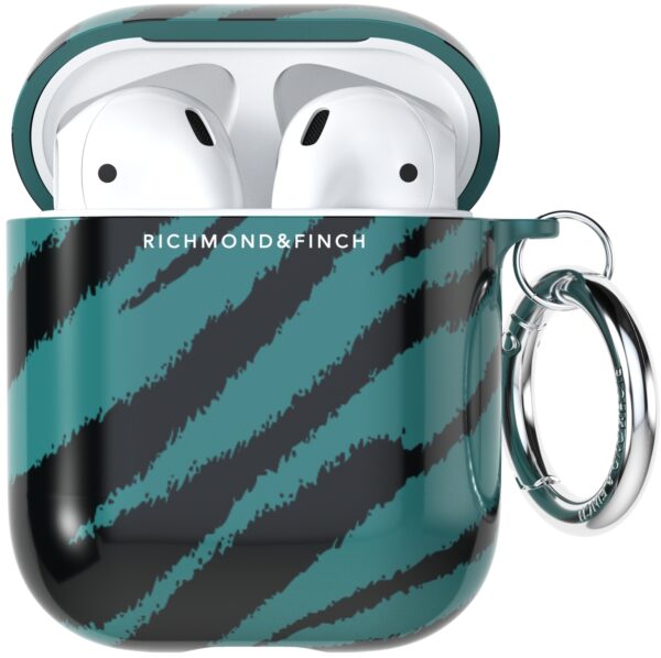 Richmond & Finch Freedom Series Apple Airpod Emerald Zebra - Afbeelding 6