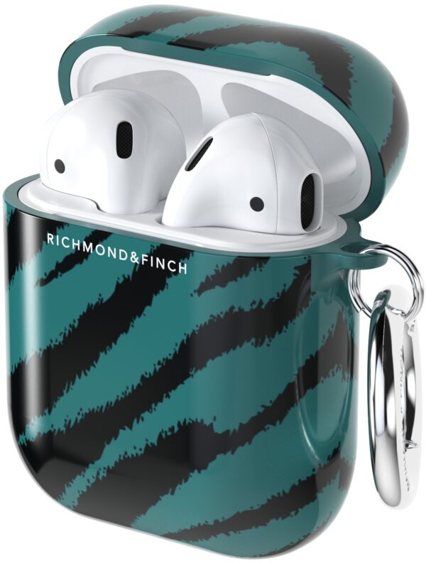 Richmond & Finch Freedom Series Apple Airpod Emerald Zebra - Afbeelding 8