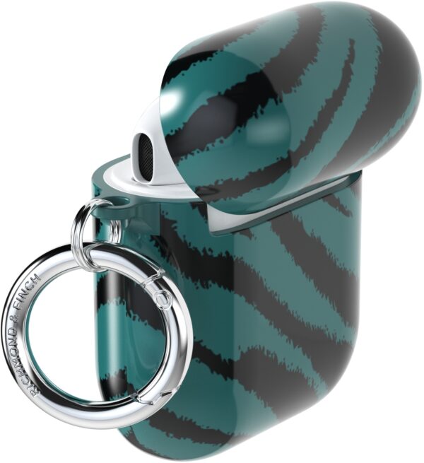 Richmond & Finch Freedom Series Apple Airpod Emerald Zebra - Afbeelding 9