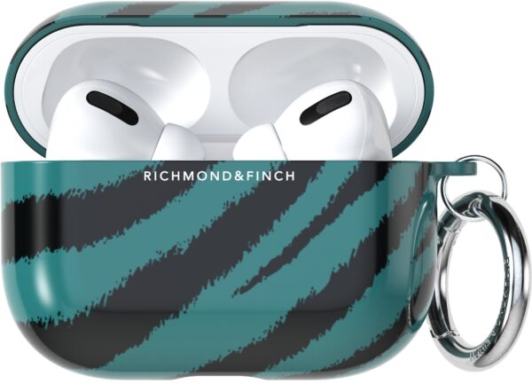 Richmond & Finch Freedom Series Apple Airpod Pro Emerald Zebra - Afbeelding 6