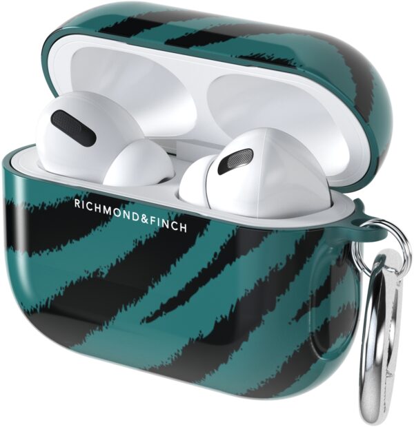 Richmond & Finch Freedom Series Apple Airpod Pro Emerald Zebra - Afbeelding 8