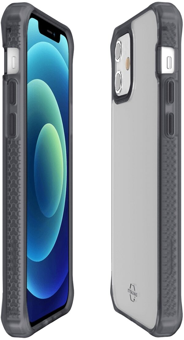 Itskins Level 2 Hybridfrost For Apple Iphone 12 Mini Transparent Black - Afbeelding 7