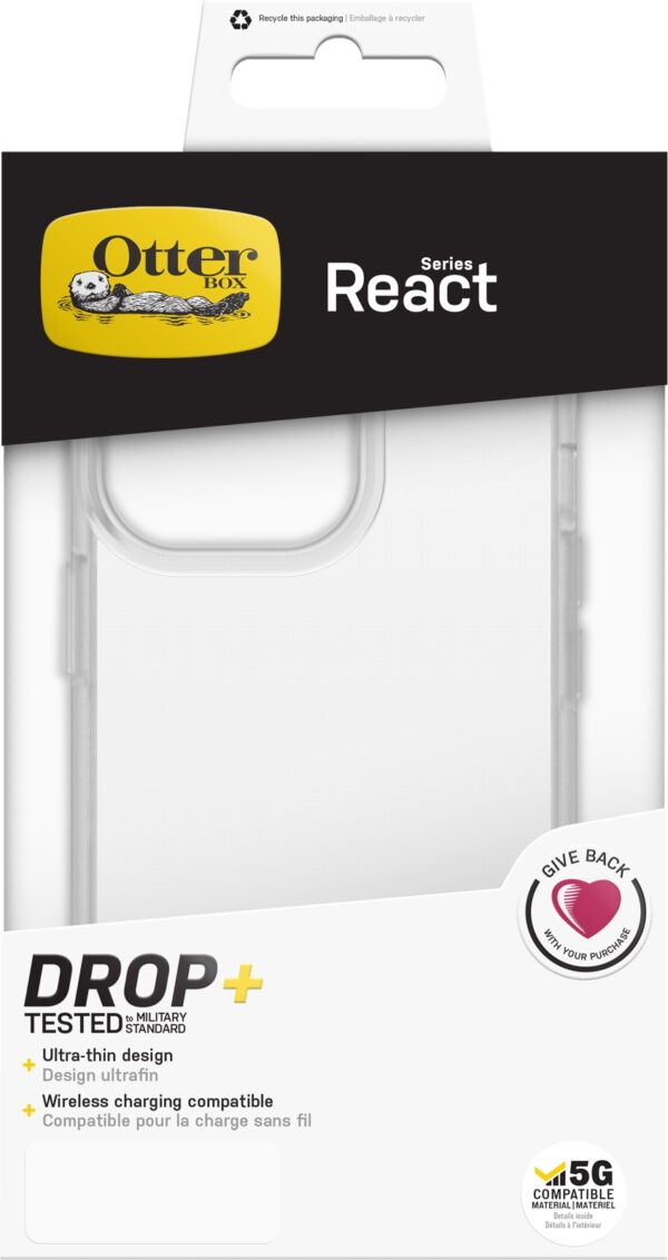 Otterbox React Series Apple Iphone 13 Pro Clear - Afbeelding 7
