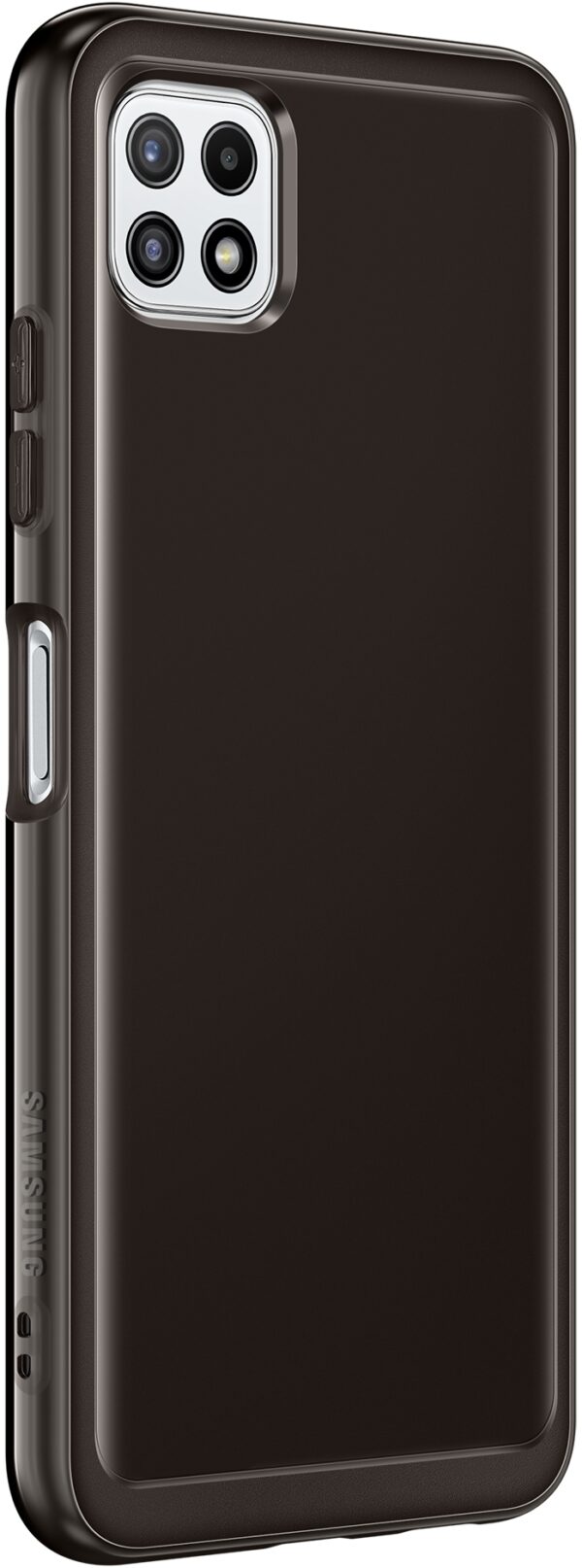 Samsung Ef-Qa226Tbegeu Samsung Soft Clear Cover Galaxy A22 5G Black - Afbeelding 5