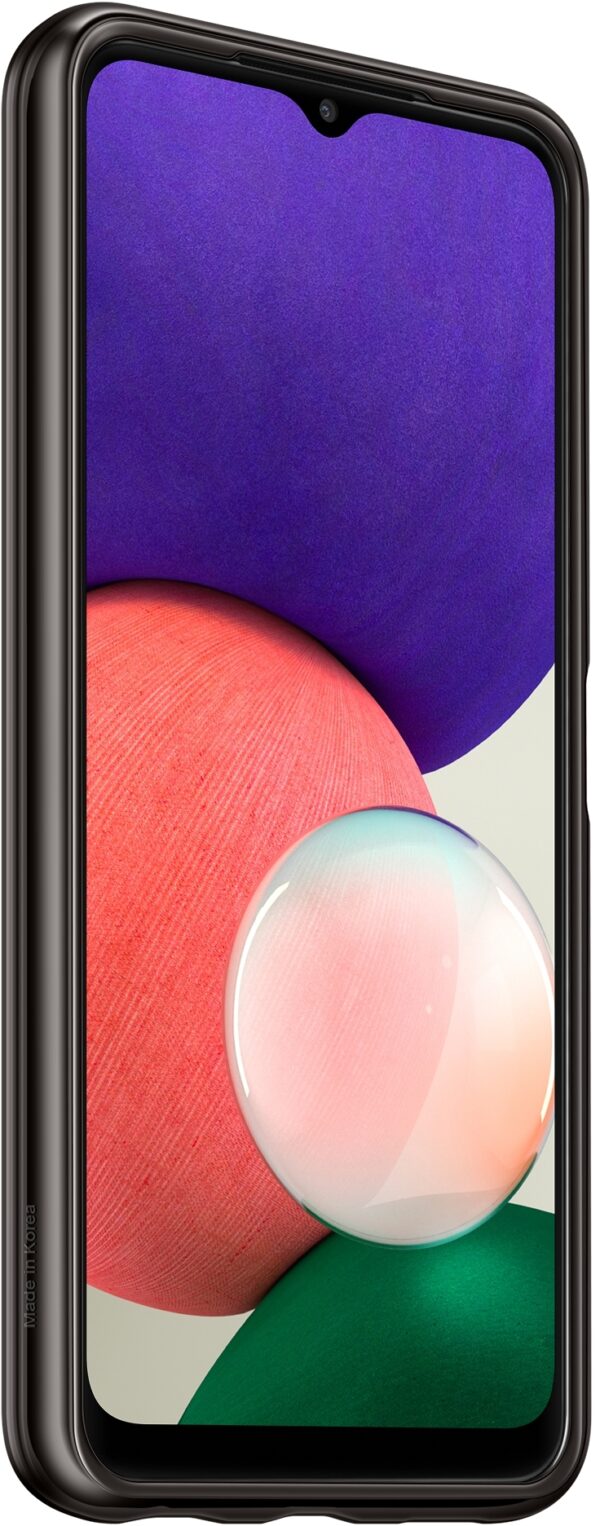 Samsung Ef-Qa226Tbegeu Samsung Soft Clear Cover Galaxy A22 5G Black - Afbeelding 6