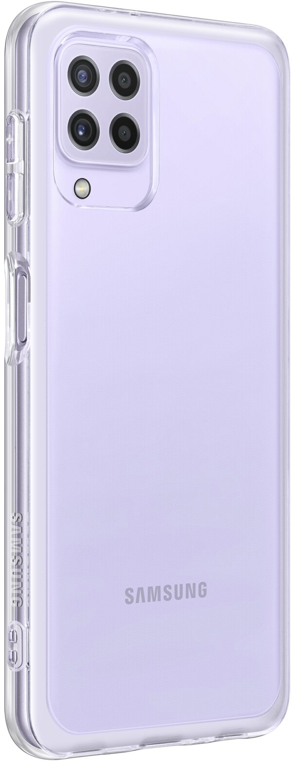 Samsung Ef-Qa225Ttegeu Samsung Soft Clear Cover Galaxy A22 4G Transparent - Afbeelding 5