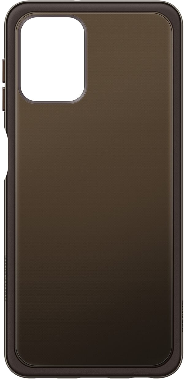 Samsung Ef-Qa225Tbegeu Samsung Soft Clear Cover Galaxy A22 4G Black - Afbeelding 2