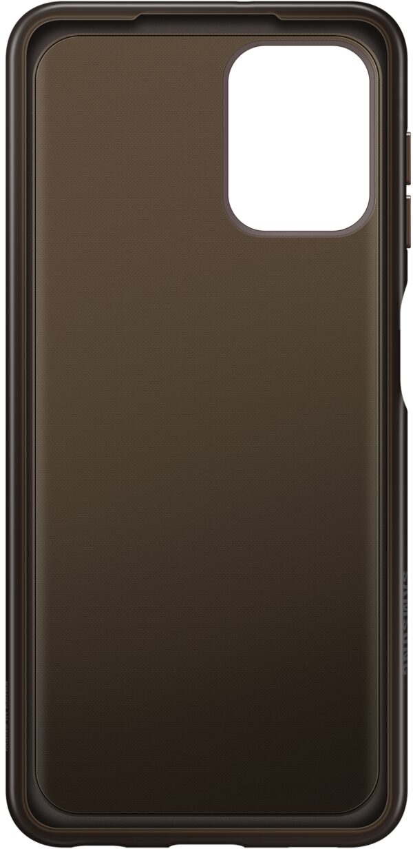 Samsung Ef-Qa225Tbegeu Samsung Soft Clear Cover Galaxy A22 4G Black - Afbeelding 4