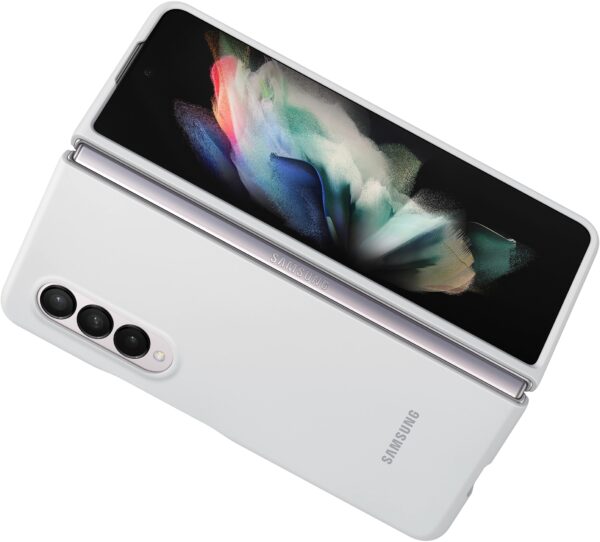 Samsung Ef-Pf926Twegww Samsung Silicone Cover Galaxy Z Fold3 White - Afbeelding 8