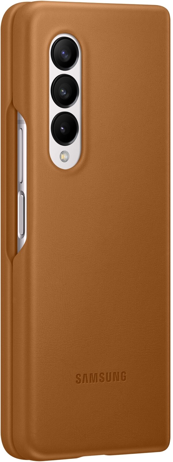 Samsung Ef-Vf926Laegww Samsung Leather Cover Galaxy Z Fold3 Camel - Afbeelding 6