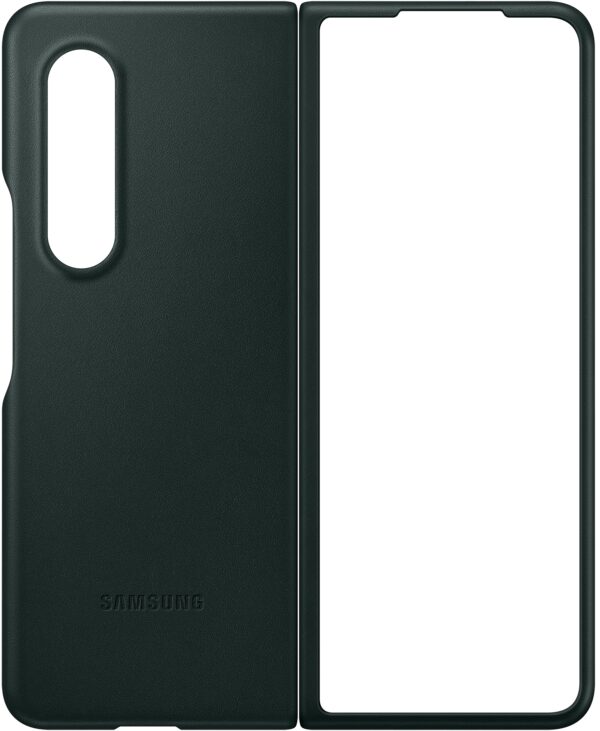 Samsung Ef-Vf926Lgegww Samsung Leather Cover Galaxy Z Fold3 Green - Afbeelding 2