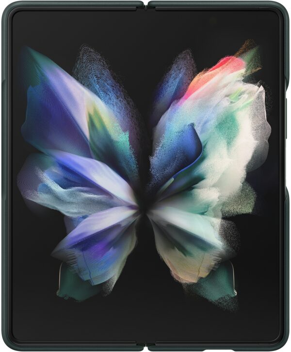 Samsung Ef-Vf926Lgegww Samsung Leather Cover Galaxy Z Fold3 Green - Afbeelding 3
