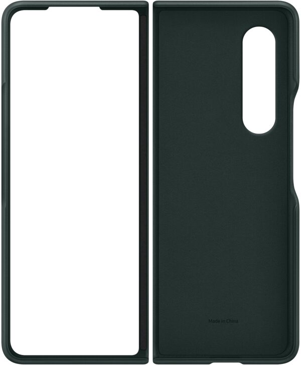Samsung Ef-Vf926Lgegww Samsung Leather Cover Galaxy Z Fold3 Green - Afbeelding 4
