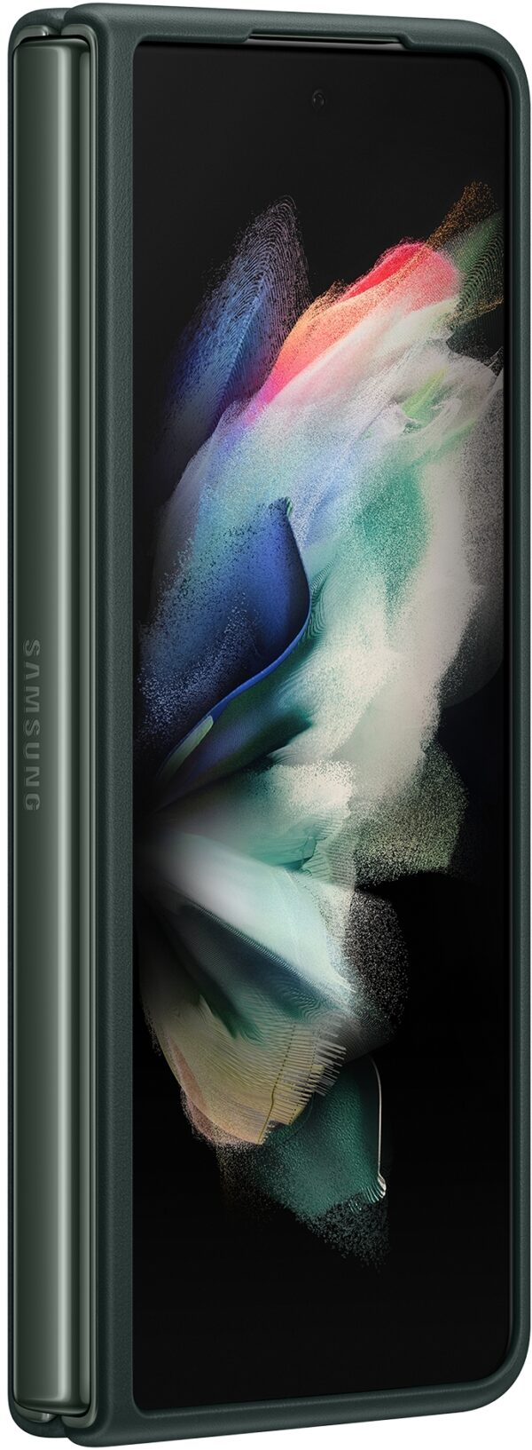 Samsung Ef-Vf926Lgegww Samsung Leather Cover Galaxy Z Fold3 Green - Afbeelding 7