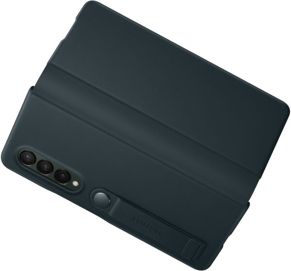 Samsung Ef-Ff926Lgegww Samsung Leather Flip Cover Galaxy Z Fold3 Green - Afbeelding 6