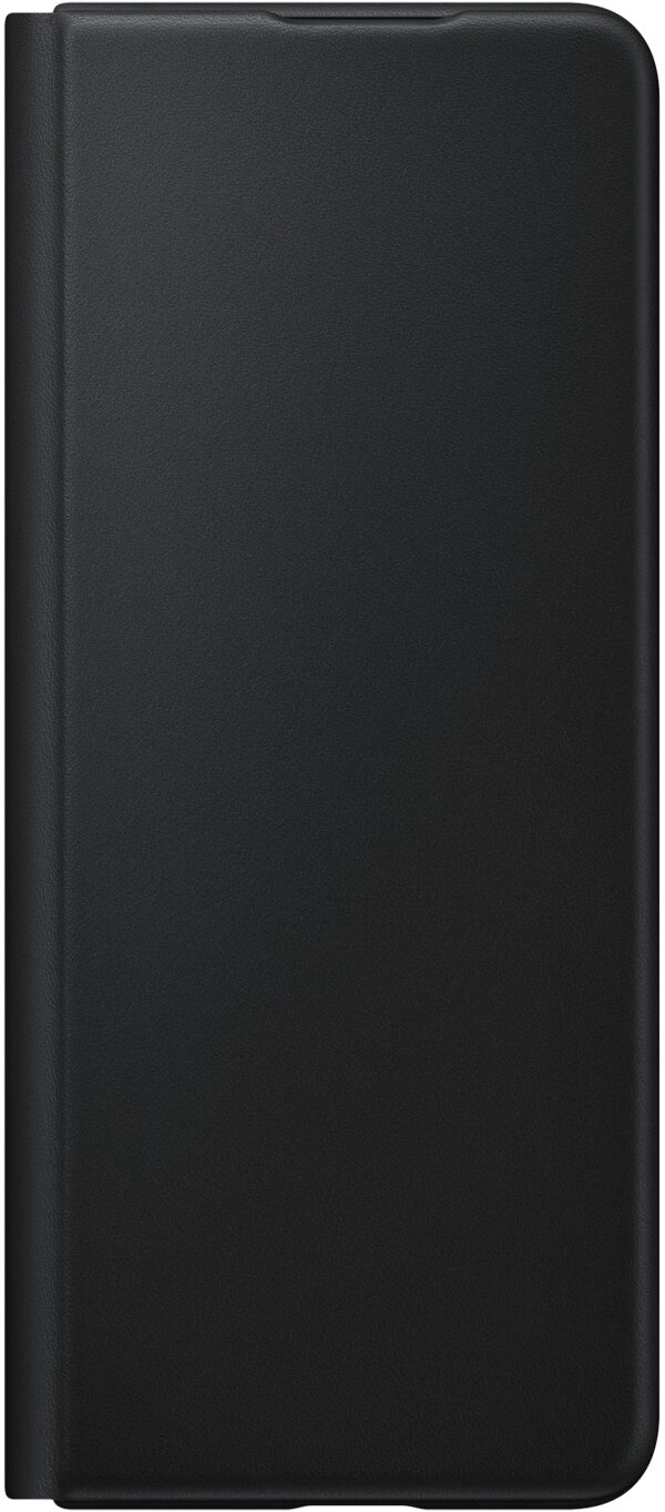 Samsung Ef-Ff926Lbegww Samsung Leather Flip Cover Galaxy Z Fold3 Black - Afbeelding 2