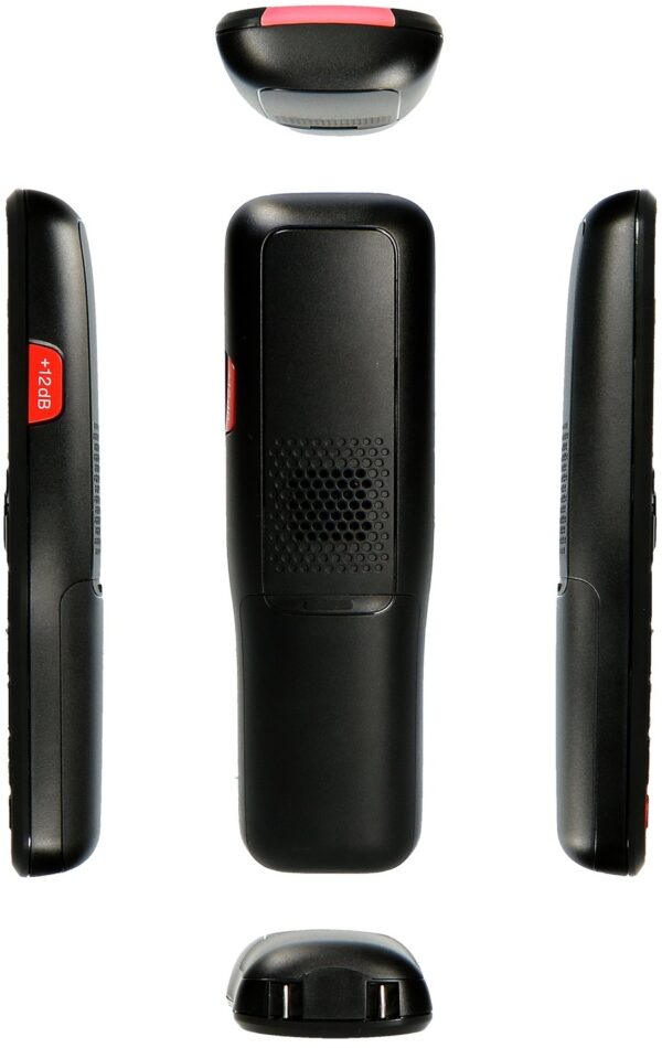 Fysic Fx-8025 Fysic Big Button Bureautelefoon + Antwoordapparaat + Dect Black - Afbeelding 11