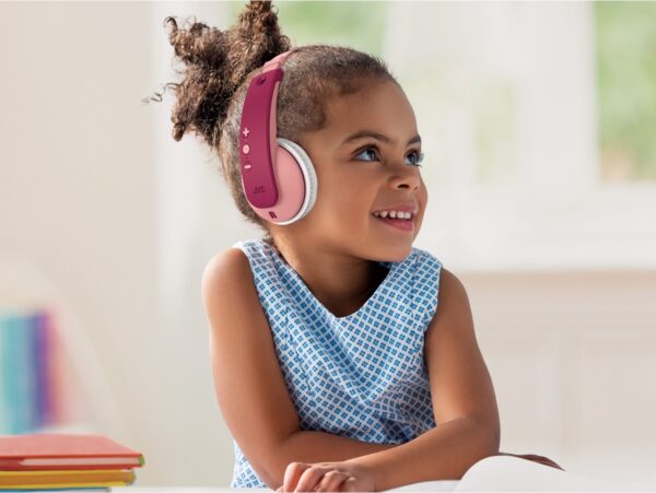Jvc Ha-Kd10W Jvc Kids Tinyphones Wireless Headphone Pink - Afbeelding 7