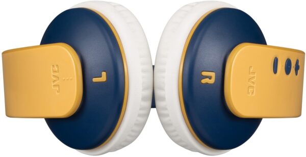 Jvc Ha-Kd10W Jvc Kids Tinyphones Wireless Headphone Yellow/Blue - Afbeelding 4