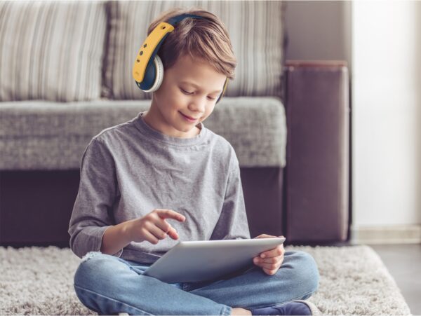 Jvc Ha-Kd10W Jvc Kids Tinyphones Wireless Headphone Yellow/Blue - Afbeelding 7