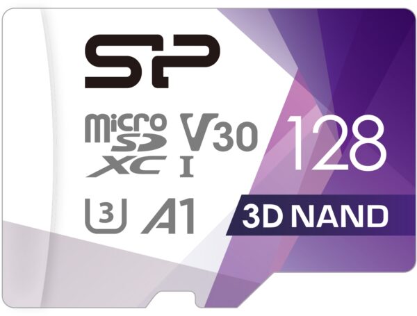 Silicon Power Superior Pro Micro Sdhc Incl. Sd Adapter 128Gb Uhs-1 U3 A1 V30 Class 10 Color - Afbeelding 2
