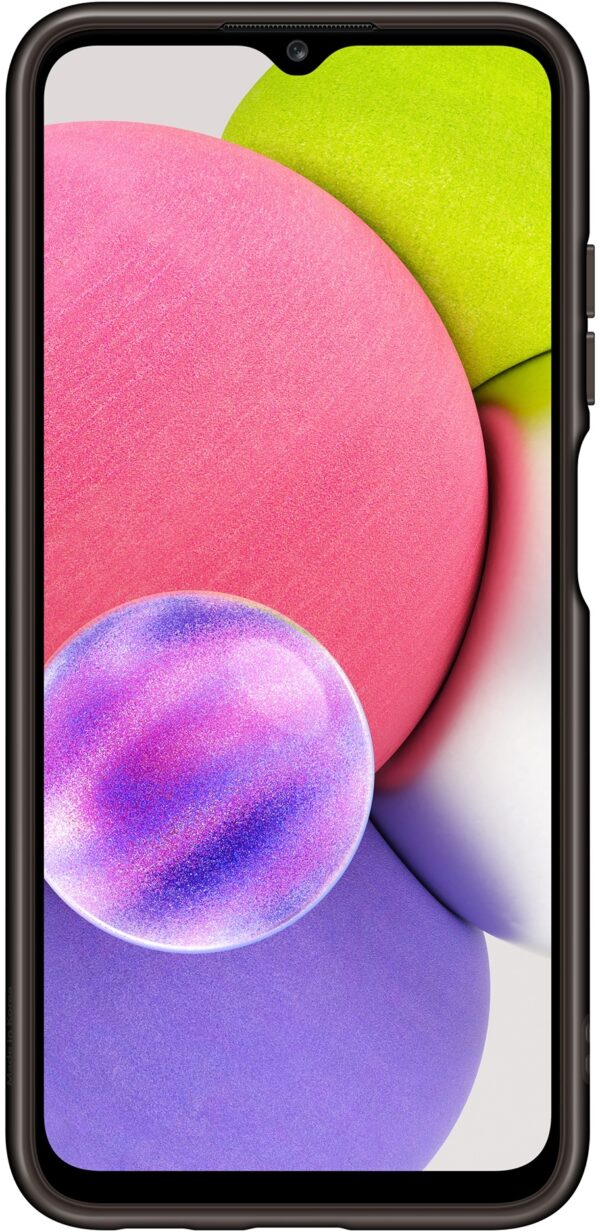 Samsung Ef-Qa038Tbegeu Samsung Soft Clear Cover Galaxy A03S Black - Afbeelding 3