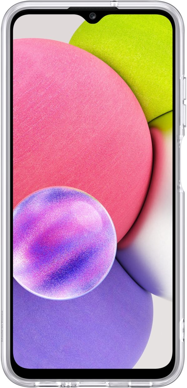 Samsung Ef-Qa038Ttegeu Samsung Soft Clear Cover Galaxy A03S Transparent - Afbeelding 3