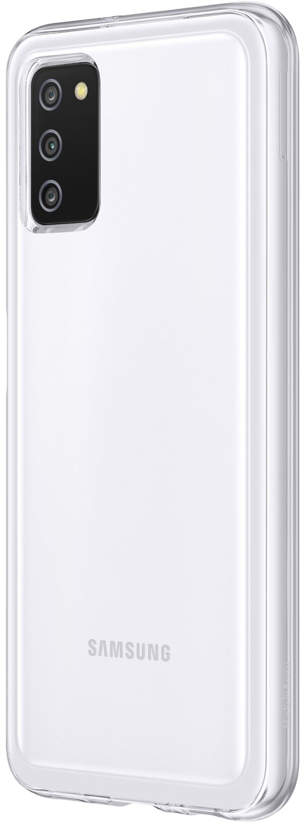 Samsung Ef-Qa038Ttegeu Samsung Soft Clear Cover Galaxy A03S Transparent - Afbeelding 4