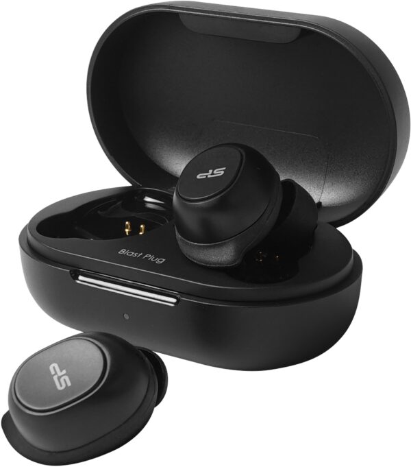 Silicon Power Bp80 Silicon Power Tws Bluetooth Stereo Earbuds Black - Afbeelding 2