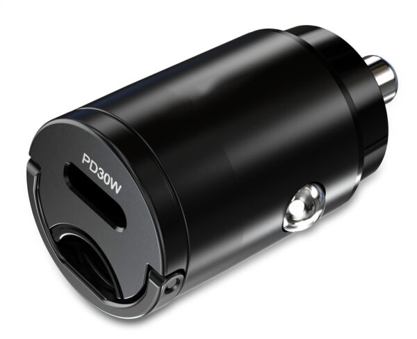 Mobilize Car Charger Usb-C 30W With Pd/Pps Black