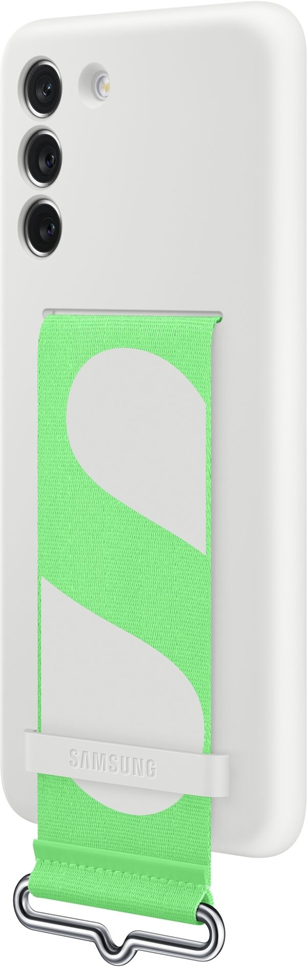 Samsung Ef-Gg990Twegww Samsung Silicone Cover With Strap Galaxy S21 Fe 5G White - Afbeelding 5