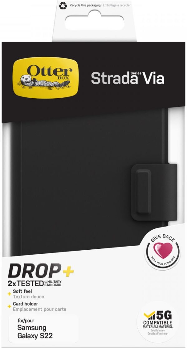 Otterbox Strada Via Samsung Galaxy S22 5G Black Night - Afbeelding 9