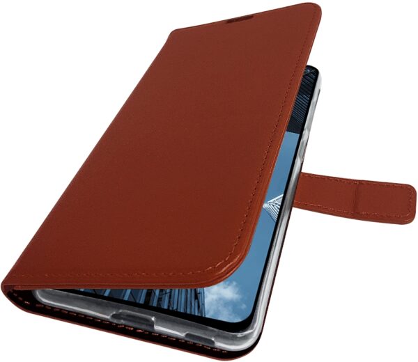 Valenta Book Case Gel Skin Samsung Galaxy S22+ 5G Brown - Afbeelding 9