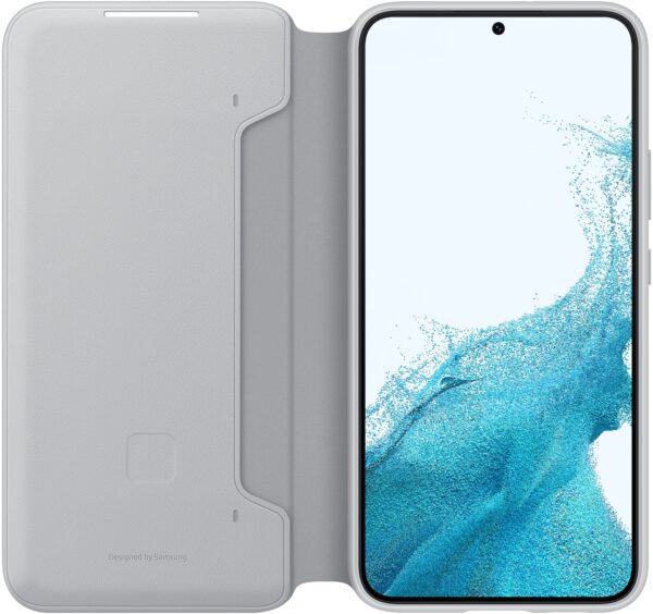 Samsung Ef-Ns906Pjegww Samsung Led View Cover Galaxy S22+ 5G Light Grey - Afbeelding 3