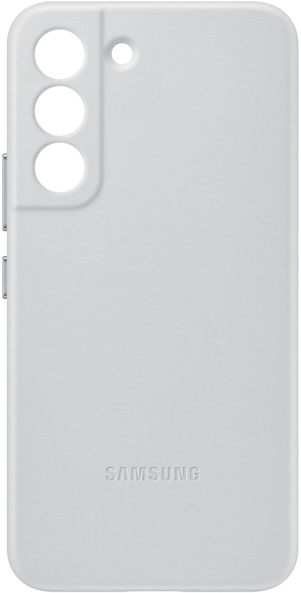 Samsung Ef-Vs901Ljegww Samsung Leather Cover Galaxy S22 5G Light Grey - Afbeelding 3
