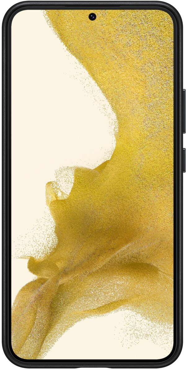 Samsung Ef-Vs906Lbegww Samsung Leather Cover Galaxy S22+ 5G Black - Afbeelding 2
