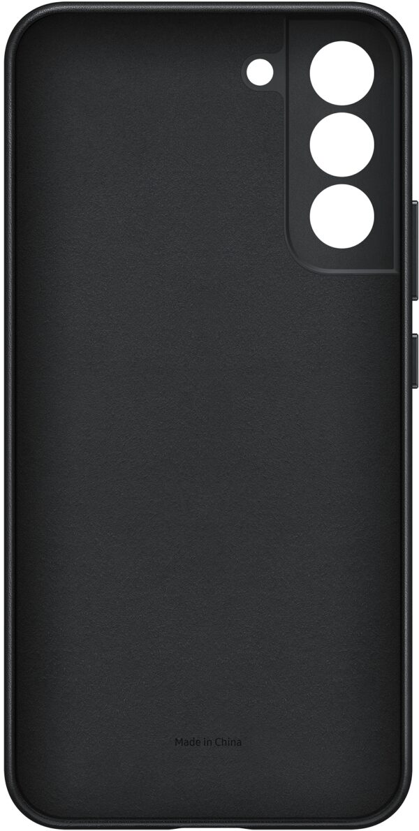 Samsung Ef-Vs906Lbegww Samsung Leather Cover Galaxy S22+ 5G Black - Afbeelding 4