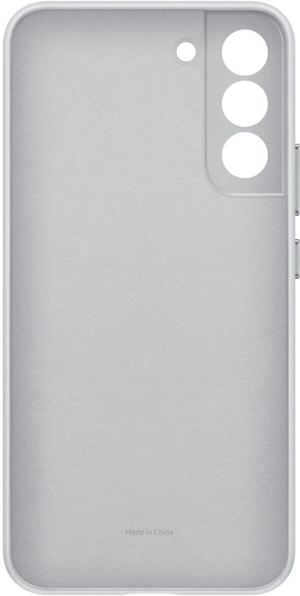 Samsung Ef-Vs906Ljegww Samsung Leather Cover Galaxy S22+ 5G Light Grey - Afbeelding 4